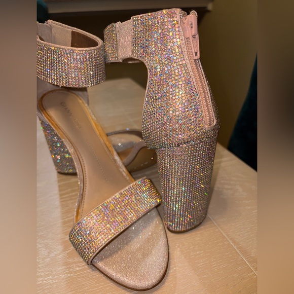 Gianni Bini Ronilynn Bling Jewel Embellished Heel - Picture 5 of 16